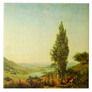 Azulejo De Cerâmica O Verão, Caspar David Friedrich,