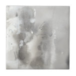 Azulejo De Cerâmica Objetos Místicos - Cinzas<br><div class="desc">Objetos Místicos III por Joyce Combs. Design de cinza macia em tons variados.</div>