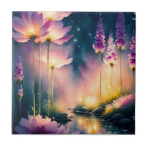 Obra de Arte Cosmos floresce