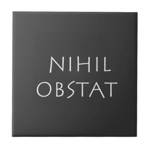 Azulejo De Cerâmica obstat nihil