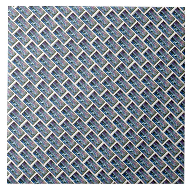 AZULEJO DE CERÂMICA  #OCEAN&SKY #THESURFINGMERMAID @ MAGHIE.ORG (Frente)