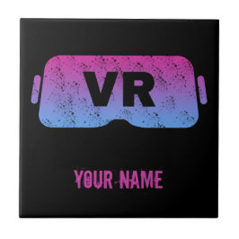 Azulejo De Cerâmica Óculos de Vídeo para Jogador de Realidade Virtual
