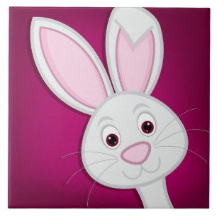 Azulejo De Cerâmica Ocultar Coelhinho da Páscoa