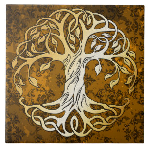 Azulejo De Cerâmica Oferecimento ritual da feitiçaria medieval de