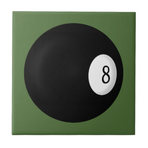 Azulejo De Cerâmica Oight Ball Billiard