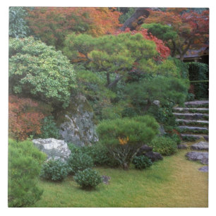 Azulejo De Cerâmica Okochi Sanso, Arashiyama, Kyoto, Japão