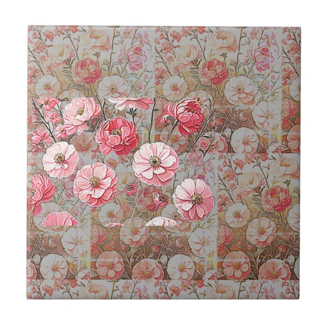 Azulejo De Cerâmica Old World Ceramic Tile (Frente)