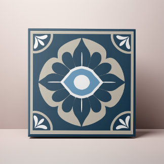 Azulejo de Cerâmica Olho Gordo Nazar