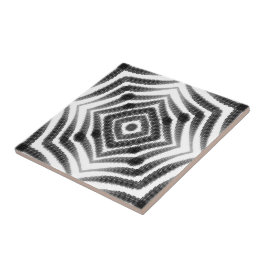 Azulejo De Cerâmica Ombre Preto E Branco Hipnótico Pele De Cobra Abstr