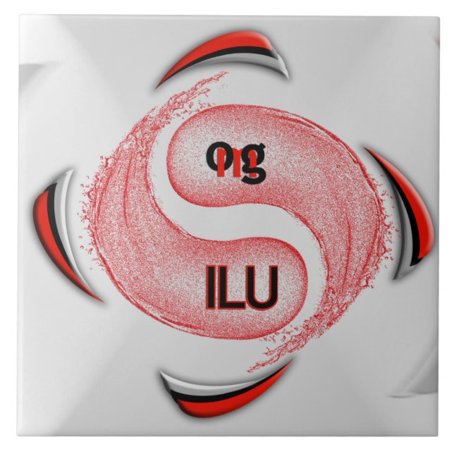 AZULEJO DE CERÂMICA  OMG! (Frente)