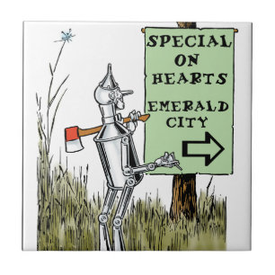 Azulejo De Cerâmica Onça - Homem da lata