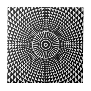 Azulejo De Cerâmica OP -Art nº 9 em Emporio Moffa