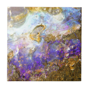 Azulejo De Cerâmica Opal dourado