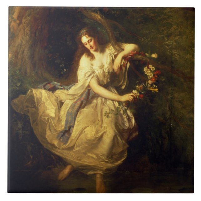 Azulejo De Cerâmica Ophelia (Frente)