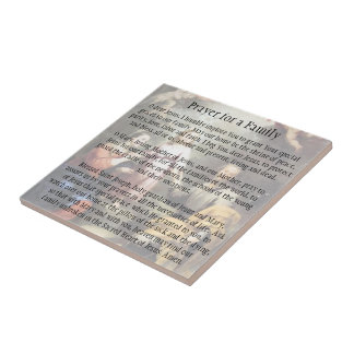 Azulejo De Cerâmica Oração para uma família