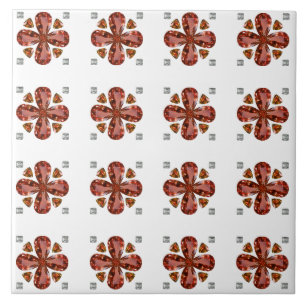Azulejo De Cerâmica Orange Gemstone Diamond Art, Orange