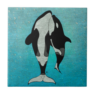 Azulejo De Cerâmica Orca Blue