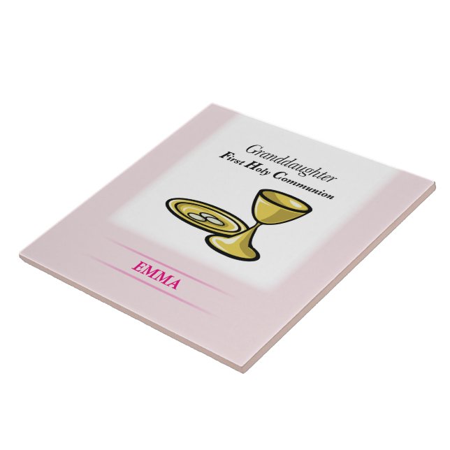 Azulejo De Cerâmica Órgão comunal e neta de sangue (Lateral)