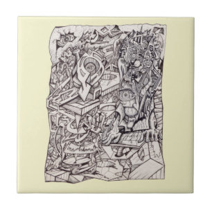 Azulejo De Cerâmica Órgão de preocupações