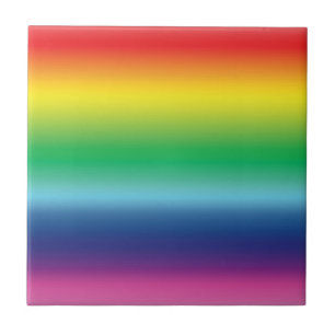 Azulejo De Cerâmica Orgulho arco-íris cores lgbt lgbtq gay flag