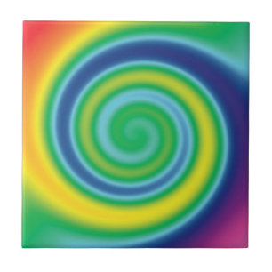 Azulejo De Cerâmica Orgulho lgbtq lgbt cores arco-íris girar legal