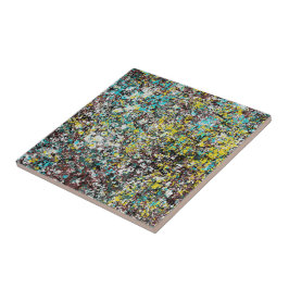Azulejo De Cerâmica Orientado para o Amante do Design de Arte Abstrata