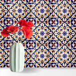 Azulejo De Cerâmica Oriental Tradicional Mediterrânica Sem Costura<br><div class="desc">Mergulhe seu espaço no eterno dos Azulejos de cerâmica orientais tradicionais mediterrânicos sem costura. Inspirados pelo rico patrimônio cultural da região mediterrânica, estes azulejos encapsulam a essência do intricado artesanato e de uma estética vibrante. Criado com atenção especial aos detalhes, cada azulejo apresenta padrões ininterruptos que se misturam perfeitamente entre...</div>