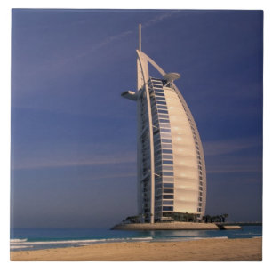 Azulejo De Cerâmica Oriente Médio, Emirados Árabes Unidos, Dubai, Burj