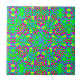 Azulejo De Cerâmica Origami Mauve Green Multi