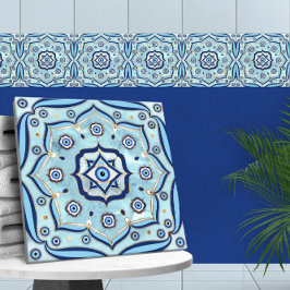 Azulejo De Cerâmica Ornamento Amulet Mandala mau