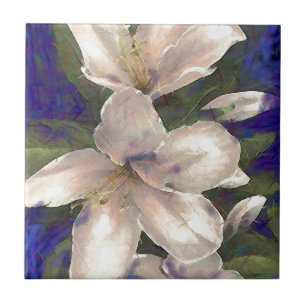 Azulejo De Cerâmica Orquídea