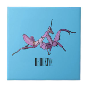 Azulejo De Cerâmica Orquídea de desenho