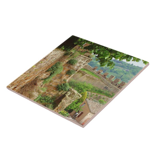 Azulejo De Cerâmica Orvieto Battlement (Lateral)