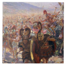 Os Heróis da Batalha de Maratona (Rochegrosse)