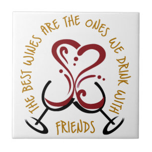 Azulejo De Cerâmica Os melhores vinhos