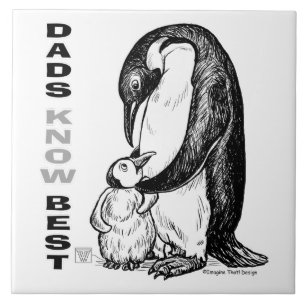 Azulejo De Cerâmica Os pais sabem o melhor