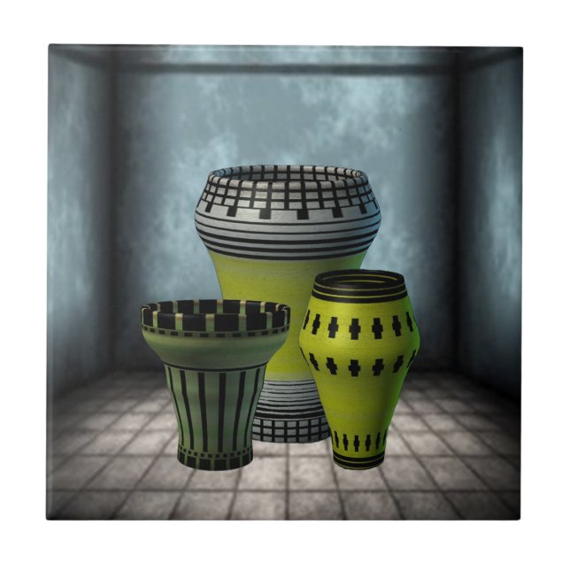 Azulejo De Cerâmica Os Potters (Frente)