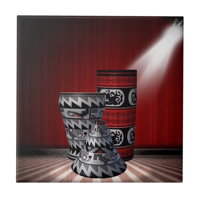 Azulejo De Cerâmica Os Potters (Frente)