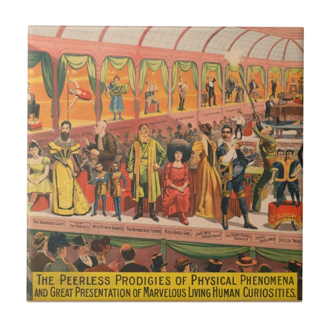 Azulejo De Cerâmica Os Prodígios Sem Pares De Fenômenos Físicos (Frente)