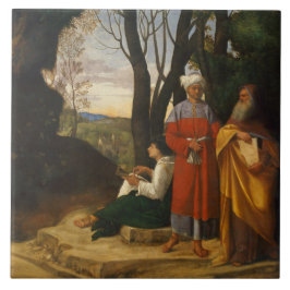 Azulejo De Cerâmica Os Três Filósofos (Sábios) (de Giorgione)
