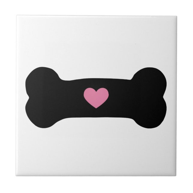 Azulejo De Cerâmica Osso de cão (Frente)