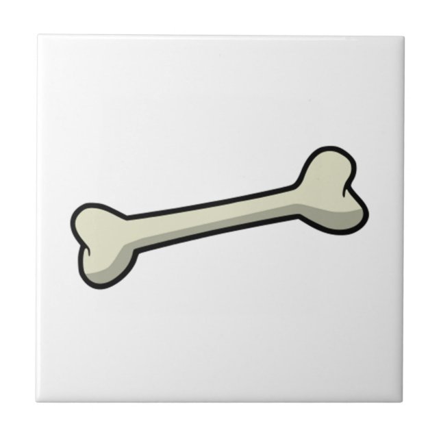 Azulejo De Cerâmica Osso de cão (Frente)