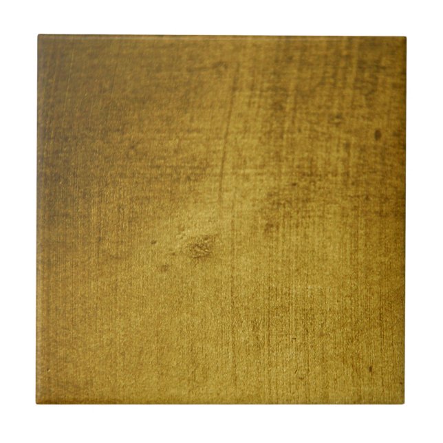 Azulejo De Cerâmica Ouro do Vintage-Olhar usado (Frente)