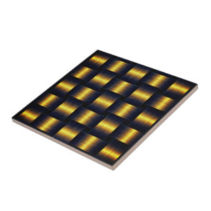 Azulejo De Cerâmica Ouro - Dourado