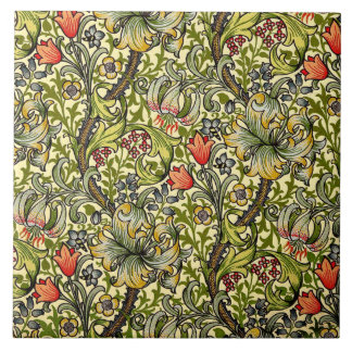 Azulejo De Cerâmica Ouro Lily Morris Design Cerâmica