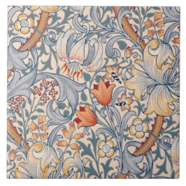 Azulejo De Cerâmica Ouro Lily, William Morris