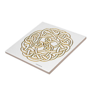 Azulejo De Cerâmica Ouro - Nó Celular