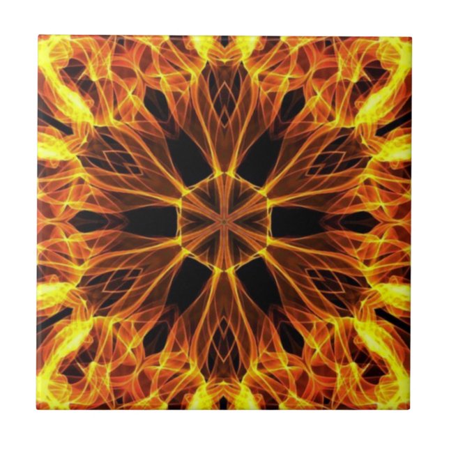 Azulejo De Cerâmica  Ouro Web A ~ Do Crucial ~  (Frente)