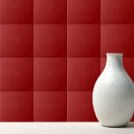 Azulejo De Cerâmica Óxido vermelho sólido<br><div class="desc">Design de óxido vermelho sólido.</div>