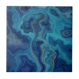 Azulejo De Cerâmica “Pacifica” – Um Retrato do Oceano